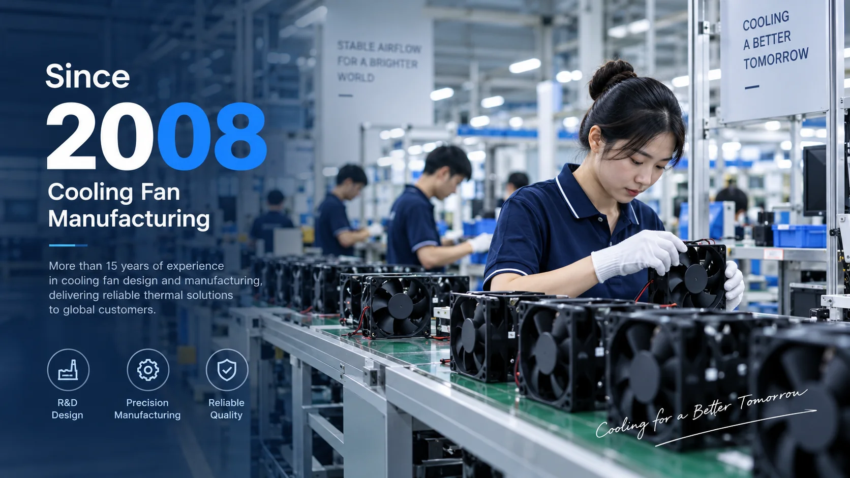 MEGA Tech cooling fan manufacturing since 2008